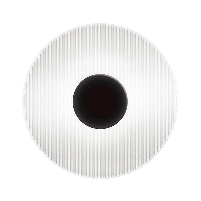Sonneman Meclisse LED Sconce, Satin Black/Etched Glass - 3110-25E