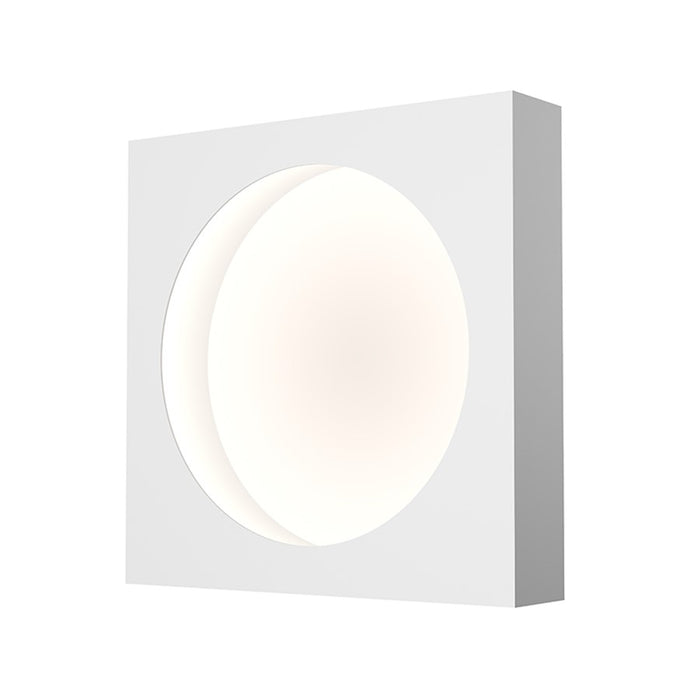 Sonneman Vuoto 10" LED Sconce, Satin White - 3701-03