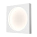 Sonneman Vuoto 15" LED Sconce, Satin White - 3702-03