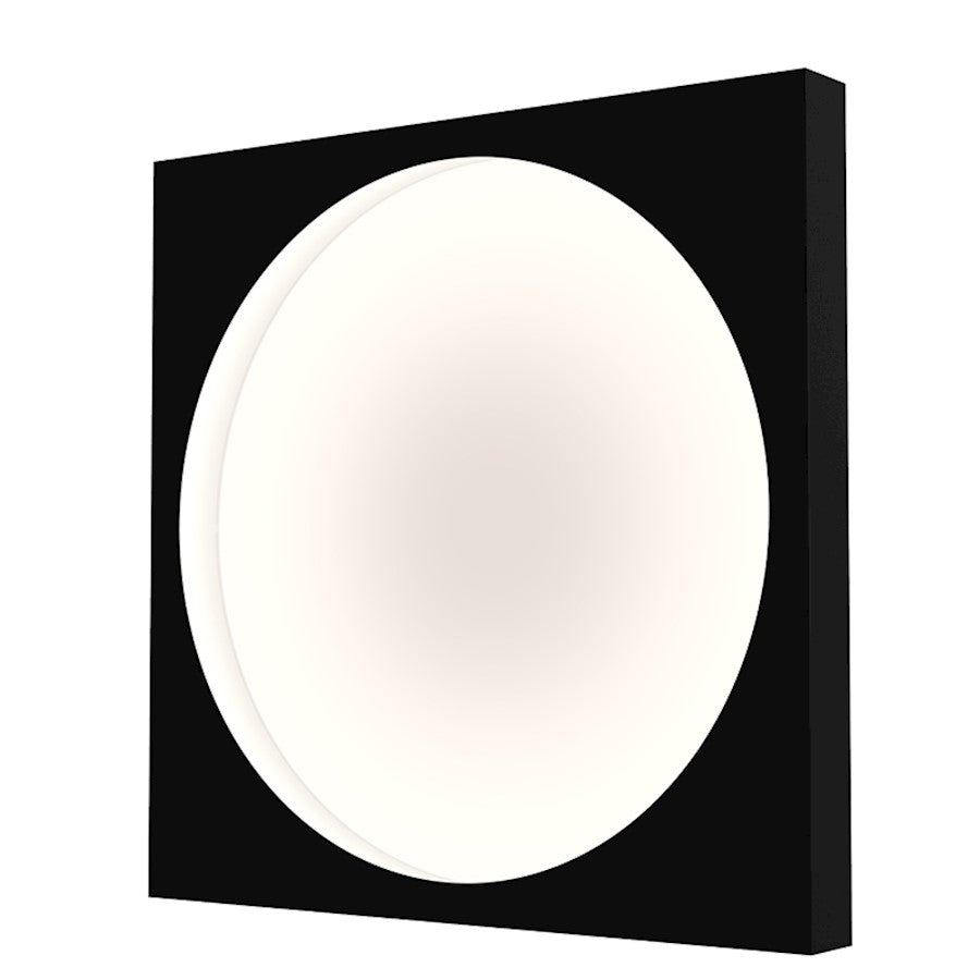 Sonneman Vuoto 20" LED Sconce, Satin Black - 3703-25