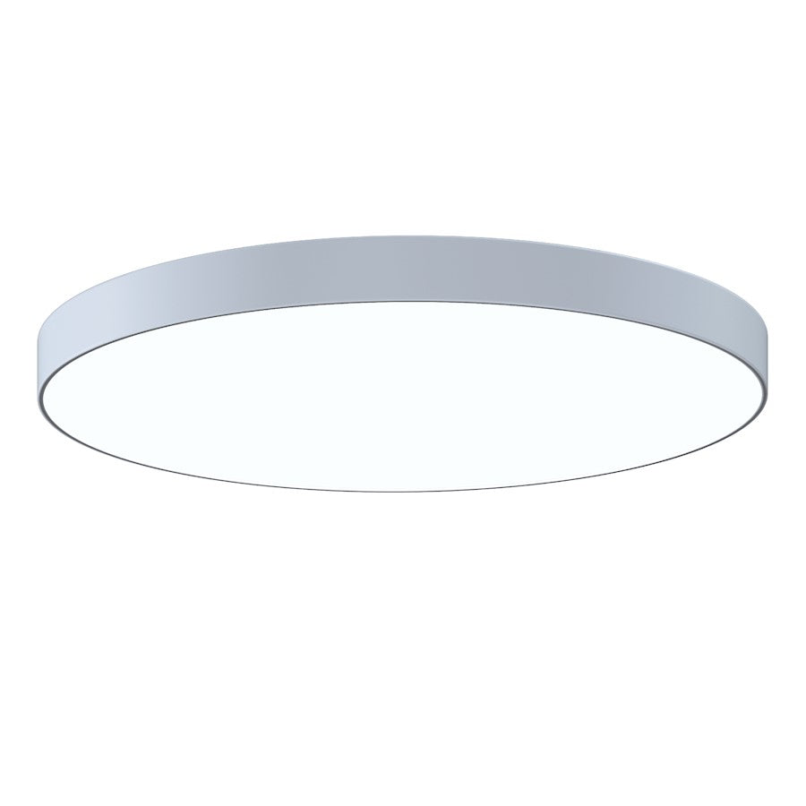 Sonneman Pi 30" Round LED Surface Mount, 3500K, Satin White/White - 3748-03-35