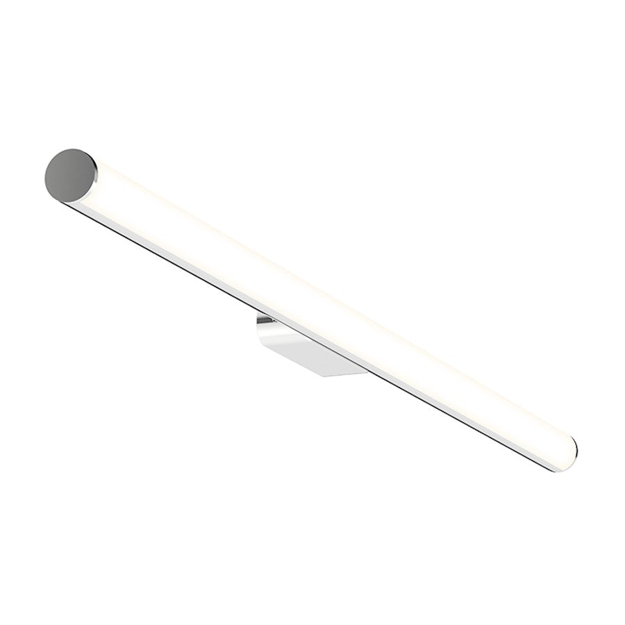 Sonneman Fino 24" 1 Light LED Bath Bar, Satin Chrome - 3772-23