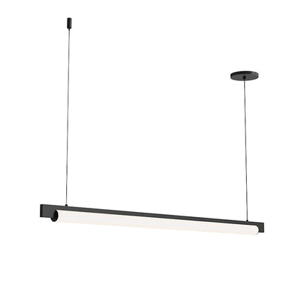 Sonneman Keel 44" LED Pendant, Satin Black - 3826-25