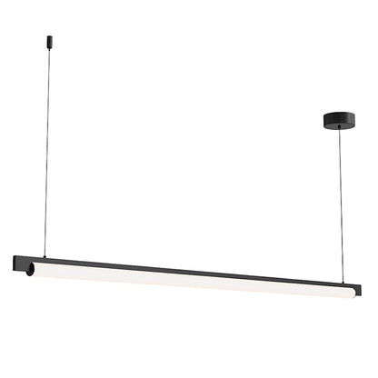 Sonneman Keel 60" LED Pendant, Satin Black - 3828-25