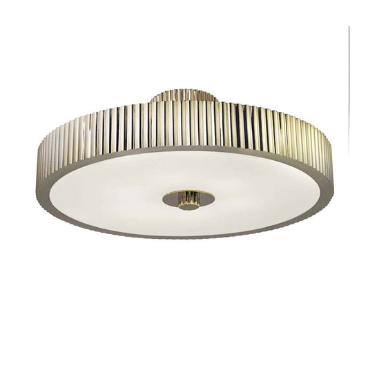 Sonneman 6-Light Paramount 23" Semi Flush in Polished Nickel - 4625-35