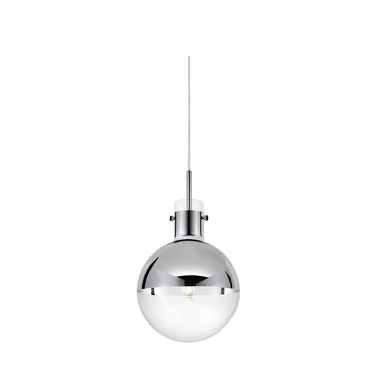 1 Light Apollo Pendant in Polished Chrome