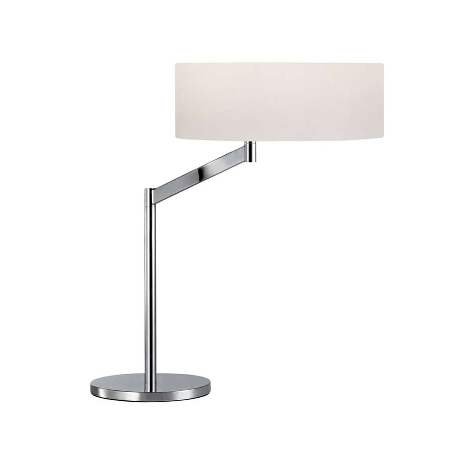 1-Light Perch Swing Arm Table Lamp