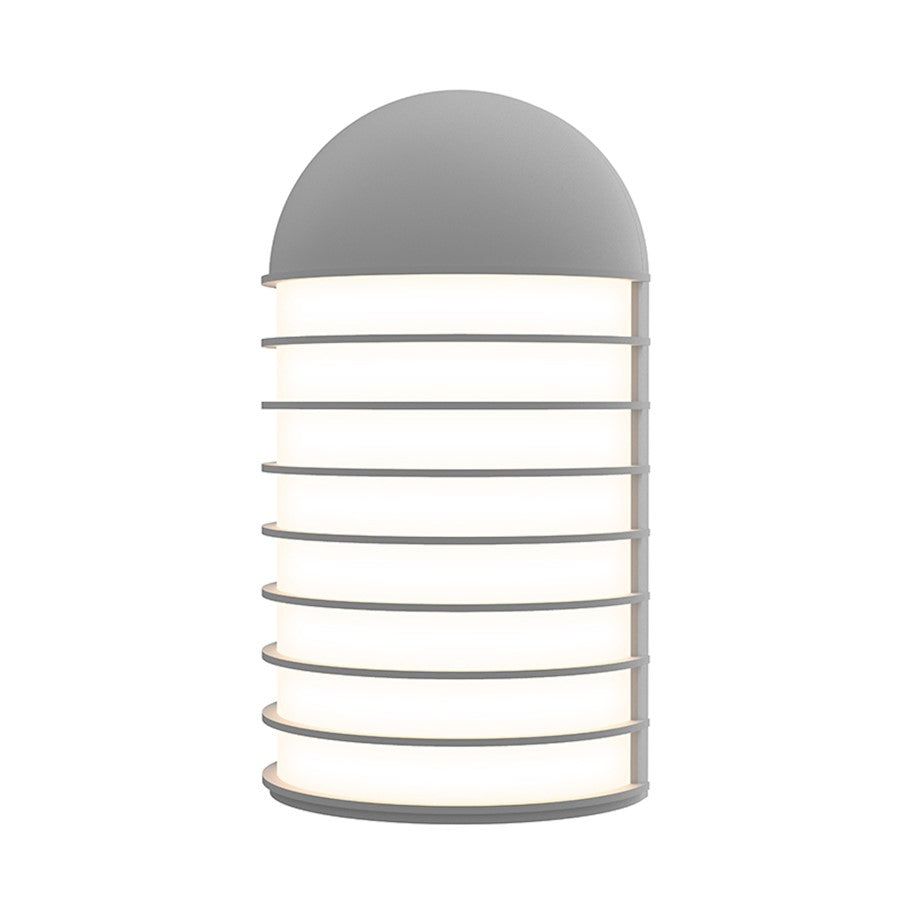 Sonneman Lighthouse Big LED Sconce, Textured Gray - 7404-74-WL