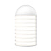 Sonneman Lighthouse Big LED Sconce, Textured White - 7404-98-WL