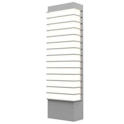 Sonneman Tawa 21" LED Sconce, Textured Gray - 7413-74-WL