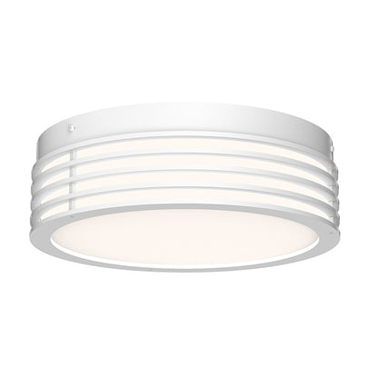 Sonneman Marue 10" Round LED Surface Mount, Textured White - 7421-98