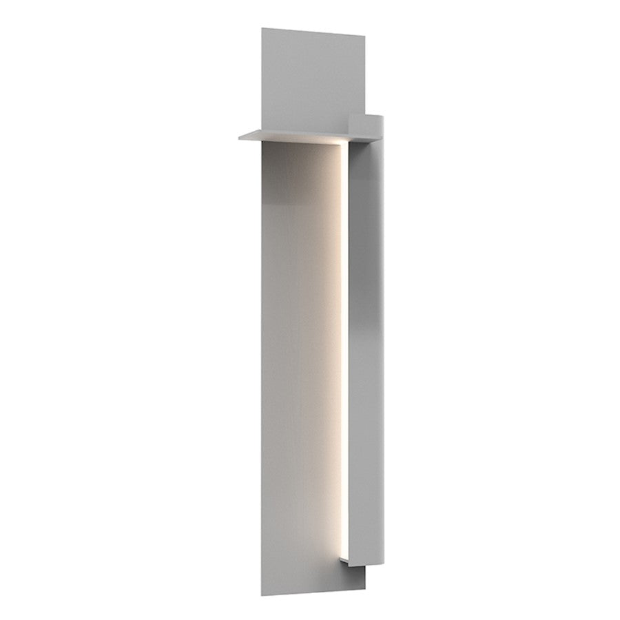 Sonneman Backgate 30" Right 1 Light LED Sconce, Textured Gray - 7435-74-WL