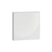 Sonneman Dotwave Square LED Sconce, Textured White - 7456-98-WL