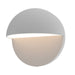 Sonneman Mezza Cupola 5" LED Sconce, Textured Gray - 7470-74-WL