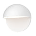 Sonneman Mezza Cupola 5" LED Sconce, Textured White - 7470-98-WL