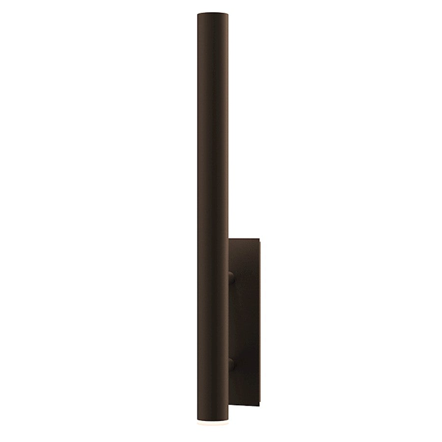 Sonneman Flue 30" LED Sconce, Textured Bronze - 7480-72-WL