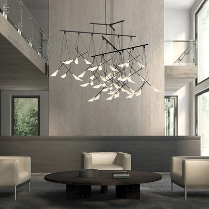 Chandelier, Satin Black