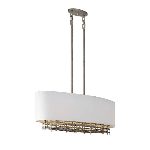 Savoy House Cameo 4-Light Linear Chandelier, Campagne Luxe - 1-1065-4-10