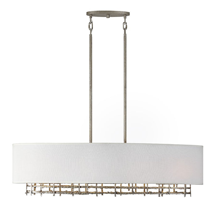 Savoy House Cameo 4-Light Linear Chandelier, Campagne Luxe