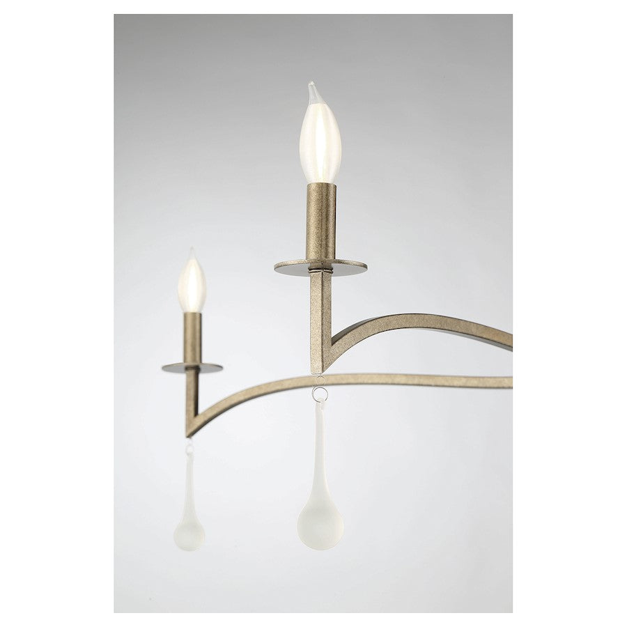 5 Light Chandelier, Chelsea Gold