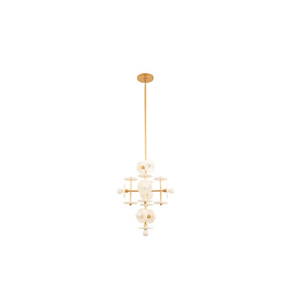 Savoy House Amani 9 Light Pendant, Gold - 1-1590-9-38