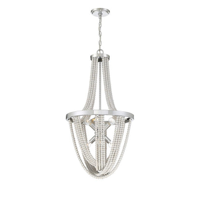 Contessa  Chandelier, Chrome