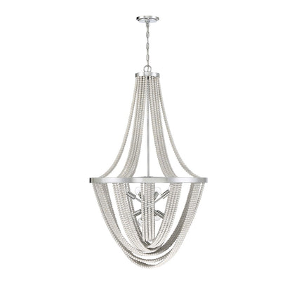 Contessa  Chandelier, Chrome