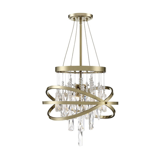 Mannheim Chandelier, Noble Brass