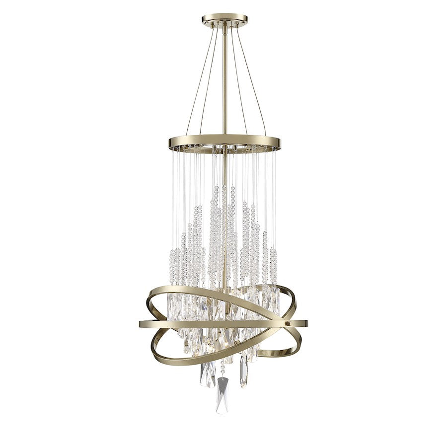 Mannheim Chandelier, Noble Brass