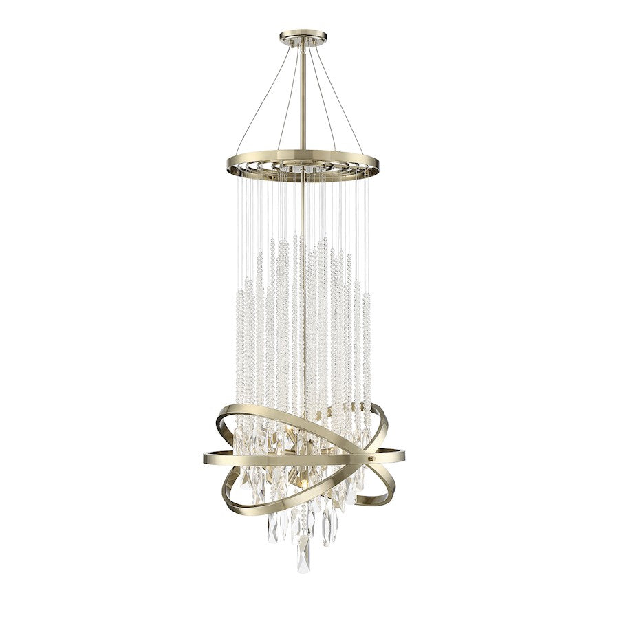 Mannheim Chandelier, Noble Brass