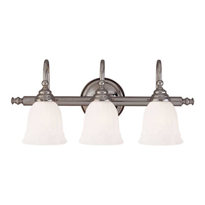 Savoy House Brunswick 3 Light Bath Bar, Chrome - 1062-3CH