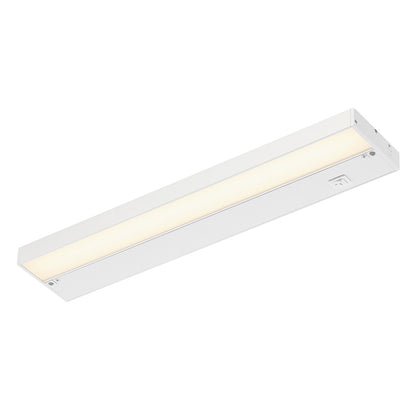 Savoy Essentials 1 Light 18" LED Undercabinet Light, White - 4-UC-3000K-18-WH