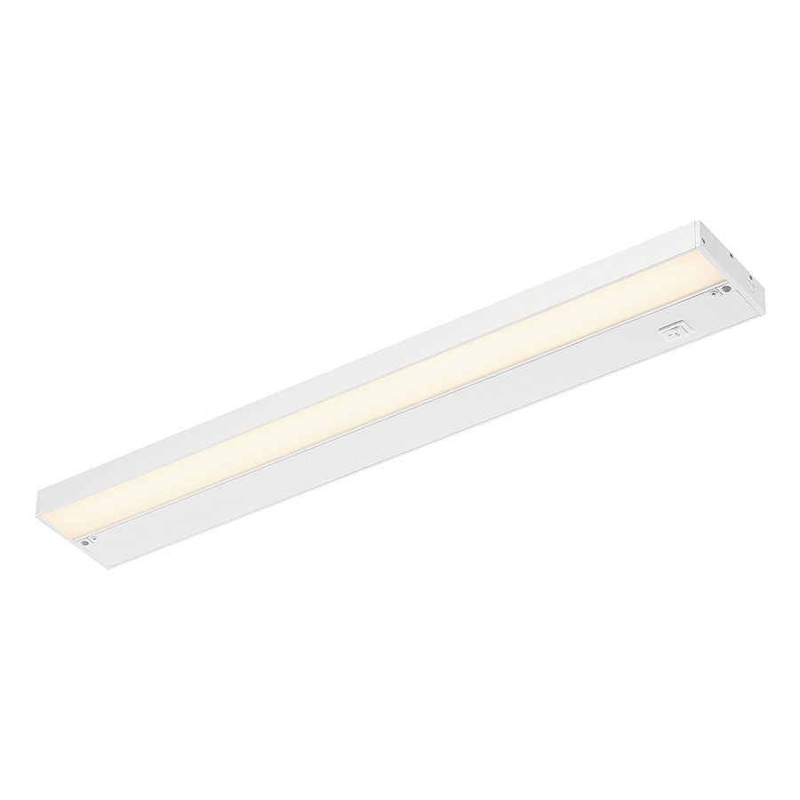 Savoy Essentials 24" 3000K LED Undercabinet Light, White - 4-UC-3000K-24-WH