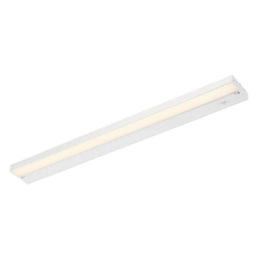 Savoy Essentials 32" 3000K LED Undercabinet Light, White - 4-UC-3000K-32-WH