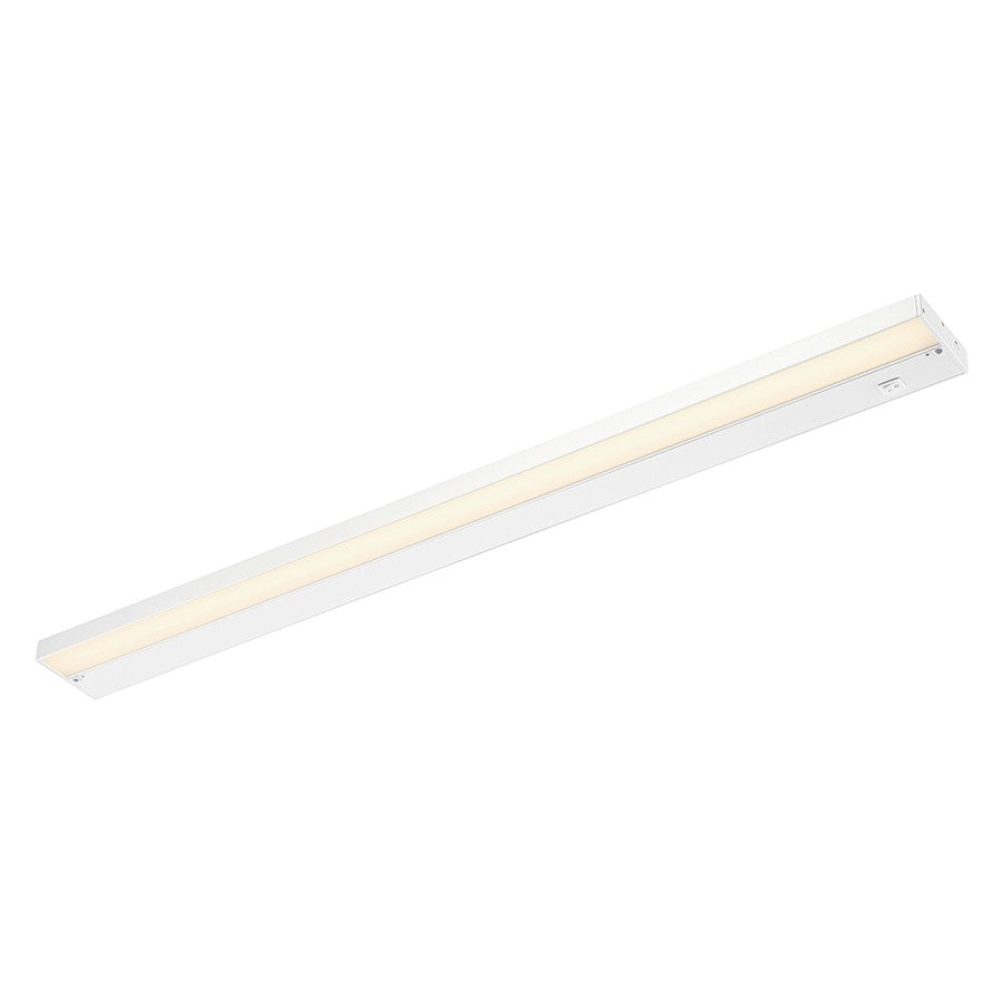 Savoy Essentials 1 Light 40" LED Undercabinet Light, White - 4-UC-3000K-40-WH