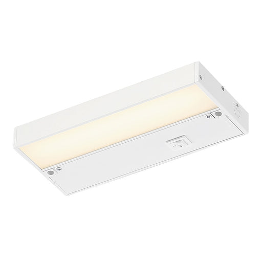 Savoy Essentials 1 Light 8" LED Undercabinet Light, White - 4-UC-3000K-8-WH