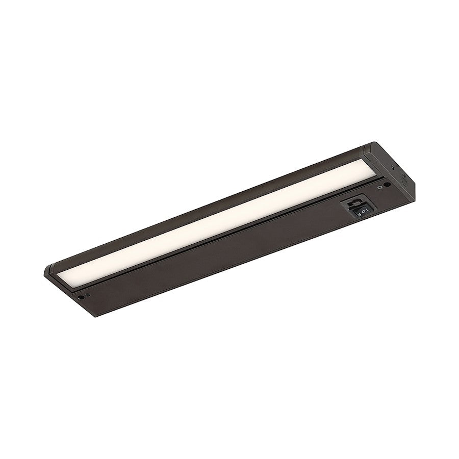 Savoy Essentials 1 Light 16" LED Undercabinet Light, Bronze - 4-UC-5CCT-16-BZ