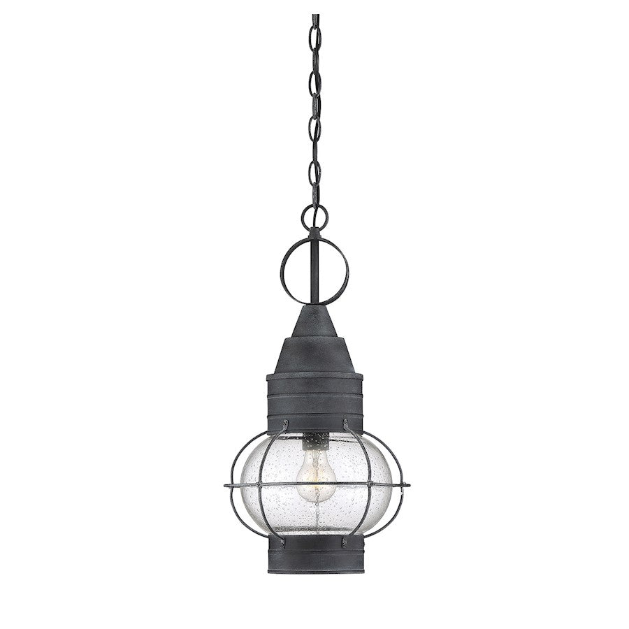 Savoy House Enfield Hanging Lantern, Oxidized Black