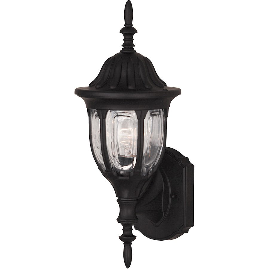 Savoy House Exterior Collection 1 Light 7" Wall Lantern, Black - 5-2846-BK