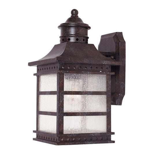 Savoy House Seafarer Wall Mount Lantern in Rustic Bronze