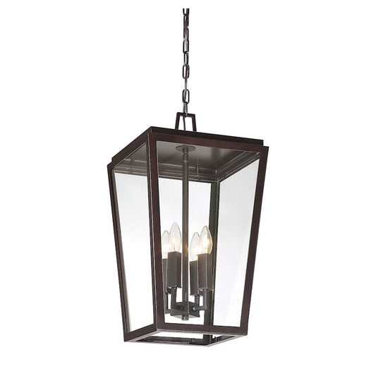 Savoy House Milton Hanging Lantern, English Bronze