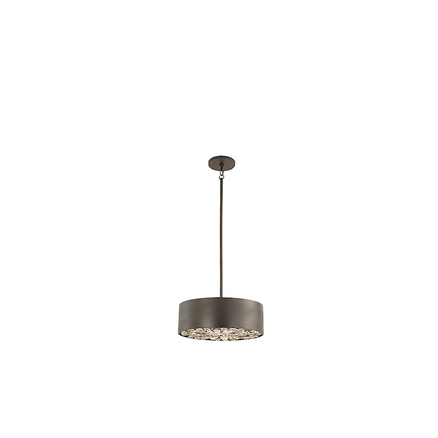 Savoy House Azores 4 Light Convertible Semi-Flush/Pendant, Black