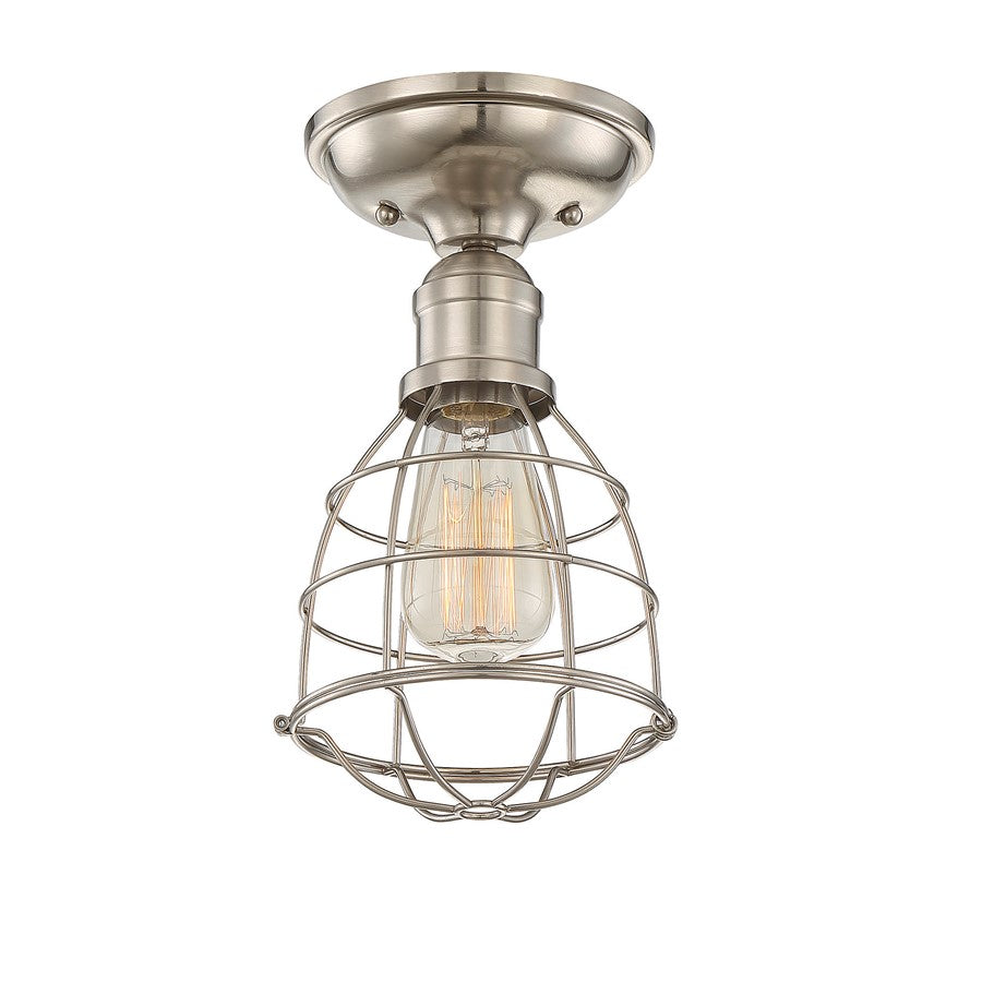 Savoy House Scout 1 Light Semi-Flush