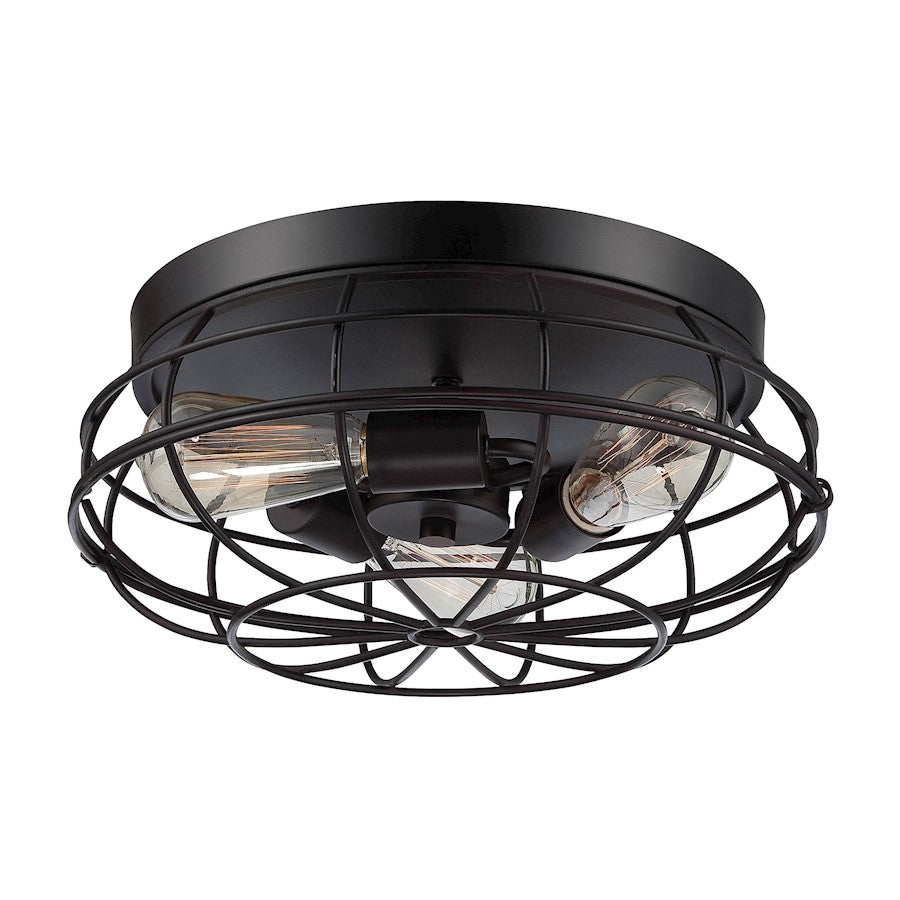 Savoy House Scout 3 Light Flush Mount