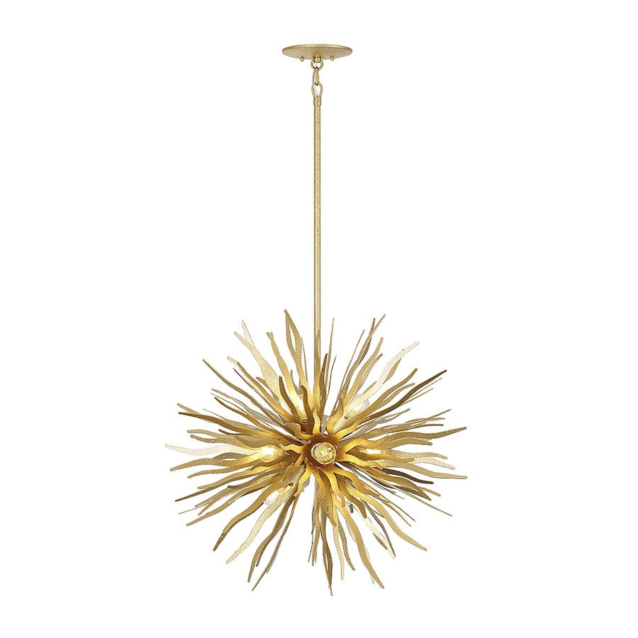 Savoy House Killiam 12-Light Pendant, Cavalier Gold - 7-1957-12-37