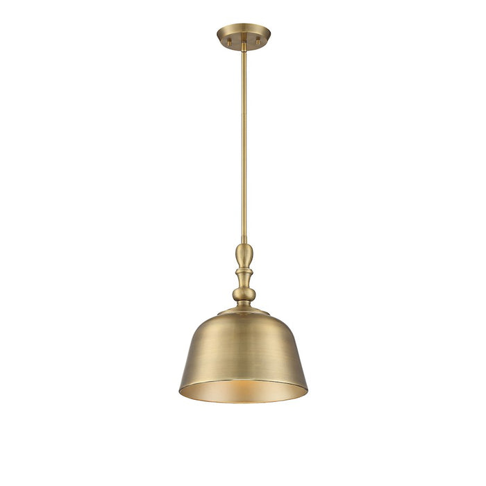 Savoy House Berg 1 Light Pendant, Warm Brass - 7-3751-1-322