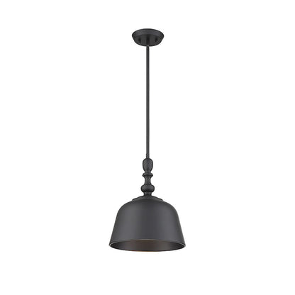 Savoy House Berg 1 Light Pendant, Matte Black - 7-3751-1-89