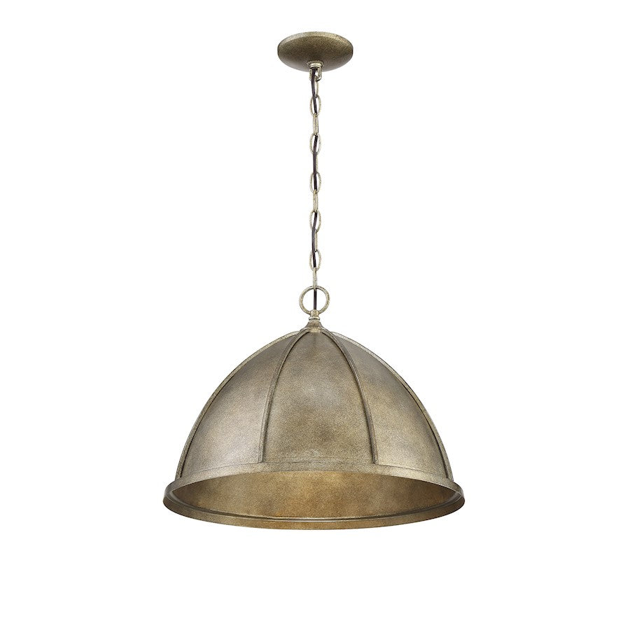 1 Light Pendant, Chelsea Gold