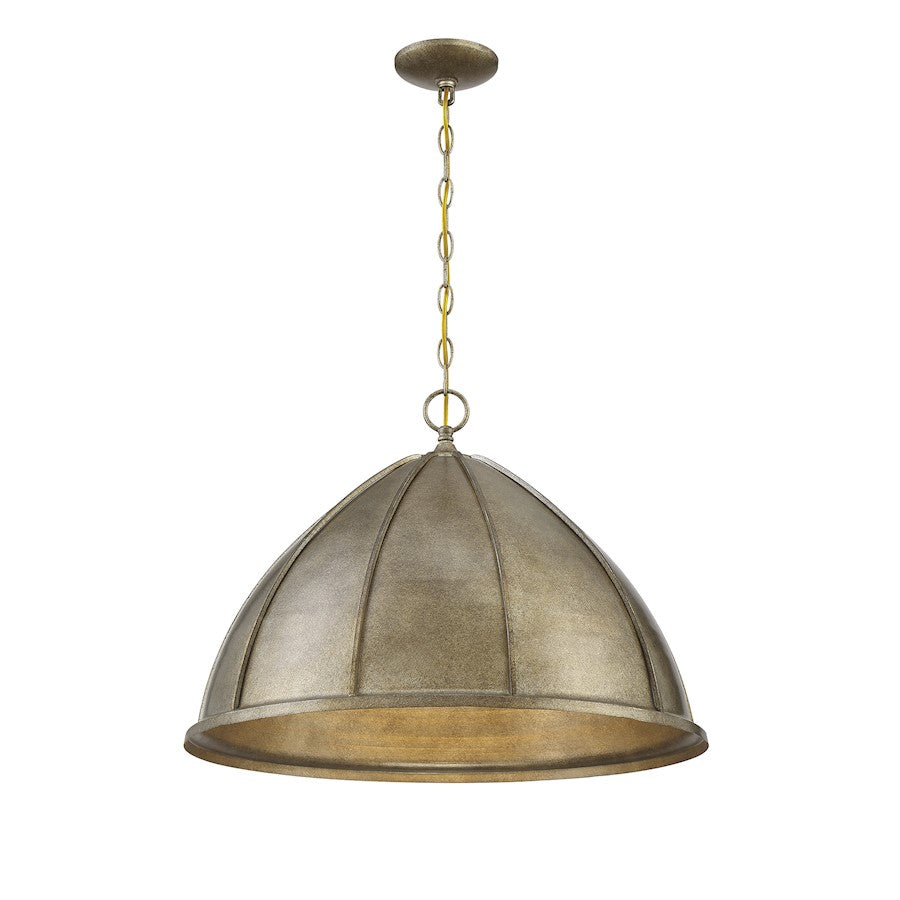 1 Light Pendant, Chelsea Gold