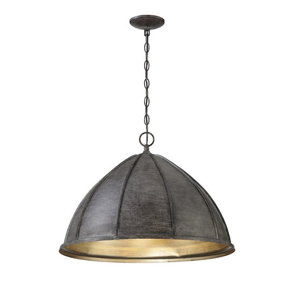 1 Light Pendant, Chelsea Gold